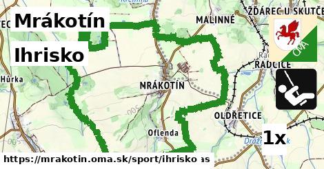 ihrisko v Mrákotín