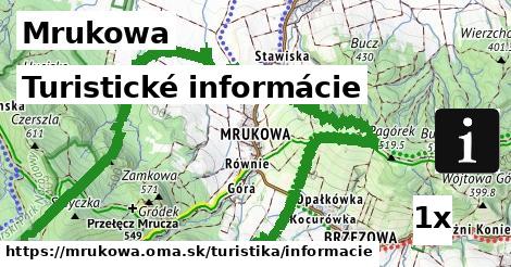 Turistické informácie, Mrukowa