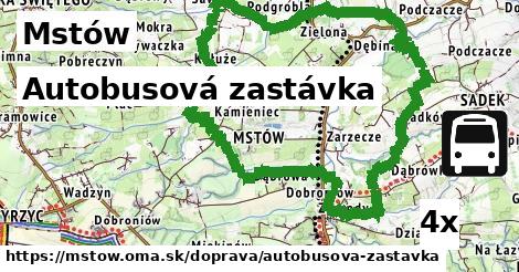 Autobusová zastávka, Mstów