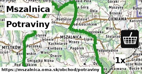 potraviny v Mszalnica