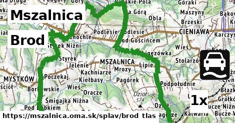 Brod, Mszalnica