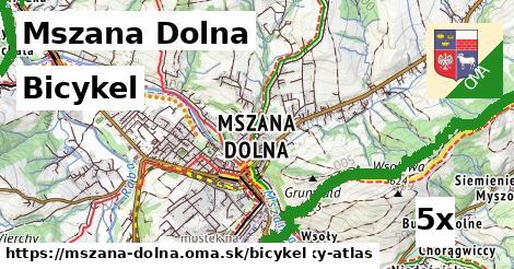 bicykel v Mszana Dolna