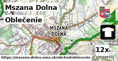 Oblečenie, Mszana Dolna