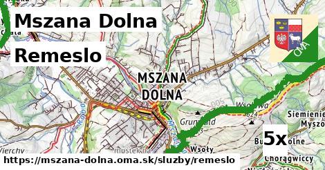 Remeslo, Mszana Dolna