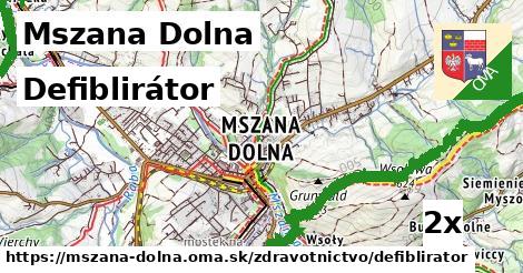 Defiblirátor, Mszana Dolna