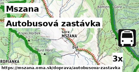 Autobusová zastávka, Mszana