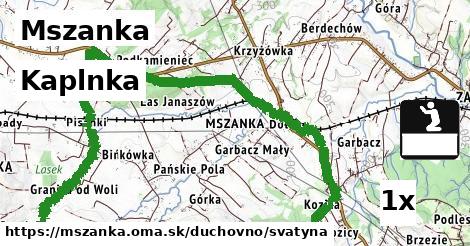 Kaplnka, Mszanka