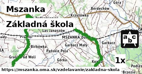 Základná škola, Mszanka