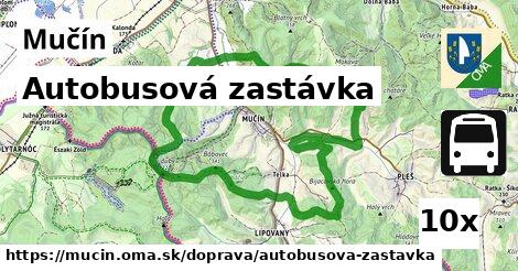 Autobusová zastávka, Mučín