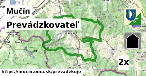 prevádzkovateľ v Mučín