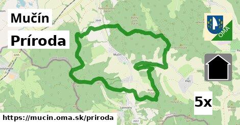 príroda v Mučín