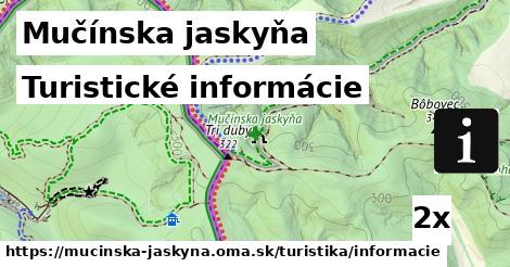 Turistické informácie, Mučínska jaskyňa