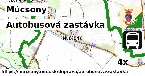 Autobusová zastávka, Múcsony