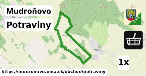 Potraviny, Mudroňovo