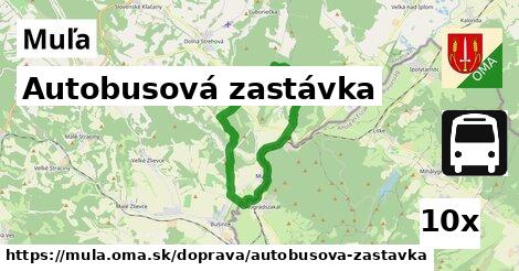 Autobusová zastávka, Muľa