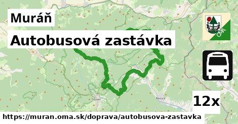 Autobusová zastávka, Muráň