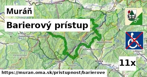 barierový prístup v Muráň