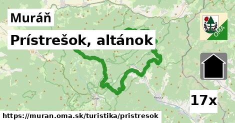 Prístrešok, altánok, Muráň