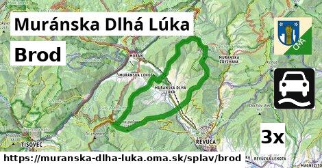 Brod, Muránska Dlhá Lúka