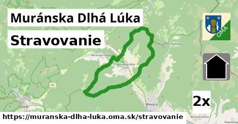 stravovanie v Muránska Dlhá Lúka