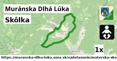 Skôlka, Muránska Dlhá Lúka