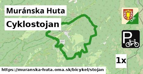 cyklostojan v Muránska Huta