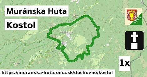 Kostol, Muránska Huta