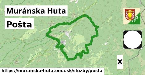 Pošta, Muránska Huta