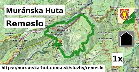 remeslo v Muránska Huta