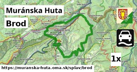 Brod, Muránska Huta