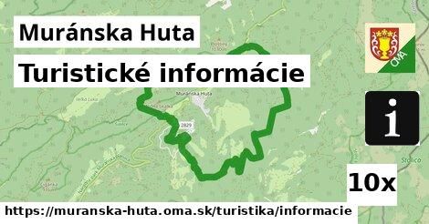 Turistické informácie, Muránska Huta