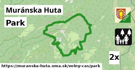 Park, Muránska Huta