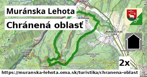 chránená oblasť v Muránska Lehota