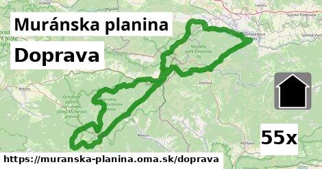 doprava v Muránska planina