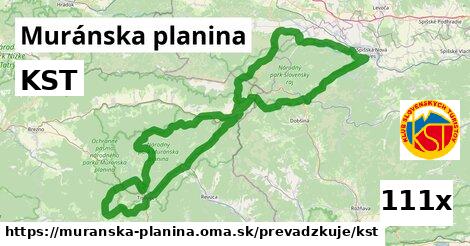 KST, Muránska planina