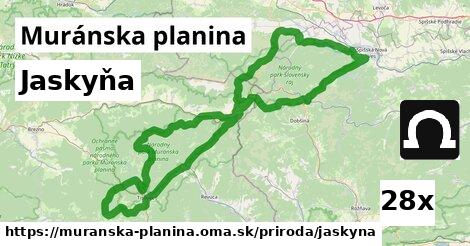 Jaskyňa, Muránska planina