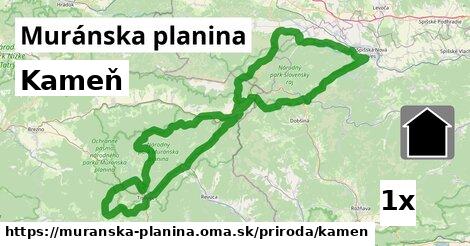 Kameň, Muránska planina