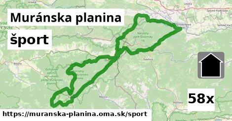 šport v Muránska planina