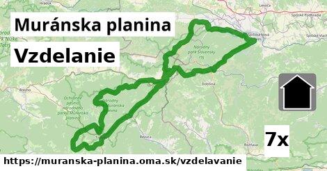 vzdelanie v Muránska planina