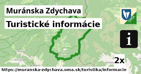 Turistické informácie, Muránska Zdychava