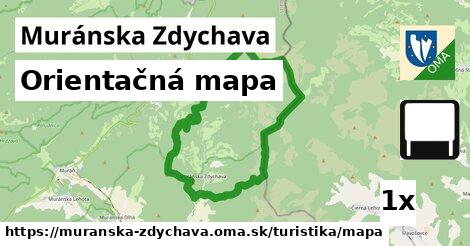 Orientačná mapa, Muránska Zdychava