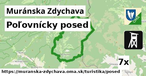 Poľovnícky posed, Muránska Zdychava