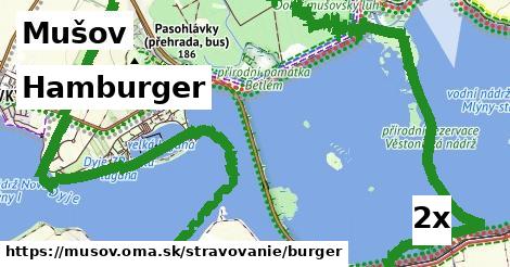 hamburger v Mušov