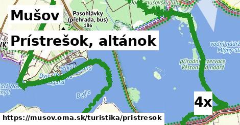 Prístrešok, altánok, Mušov