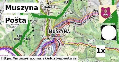 Pošta, Muszyna