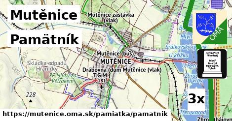 Pamätník, Mutěnice