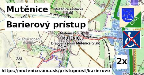 Barierový prístup, Mutěnice