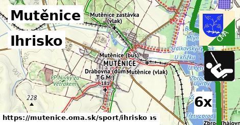 Ihrisko, Mutěnice