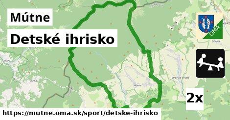 Detské ihrisko, Mútne