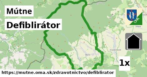 Defiblirátor, Mútne